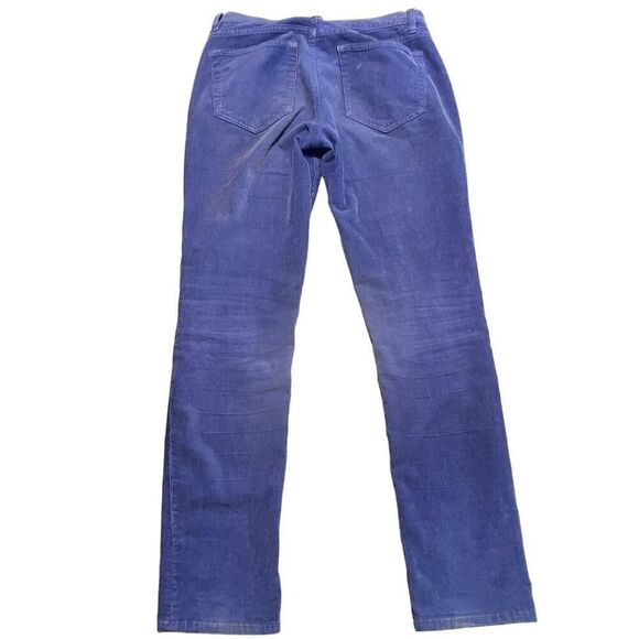 LANDS’ END Blue Corduroy Canvas Pin Straight Pant Size 28 - Picture 3 of 10